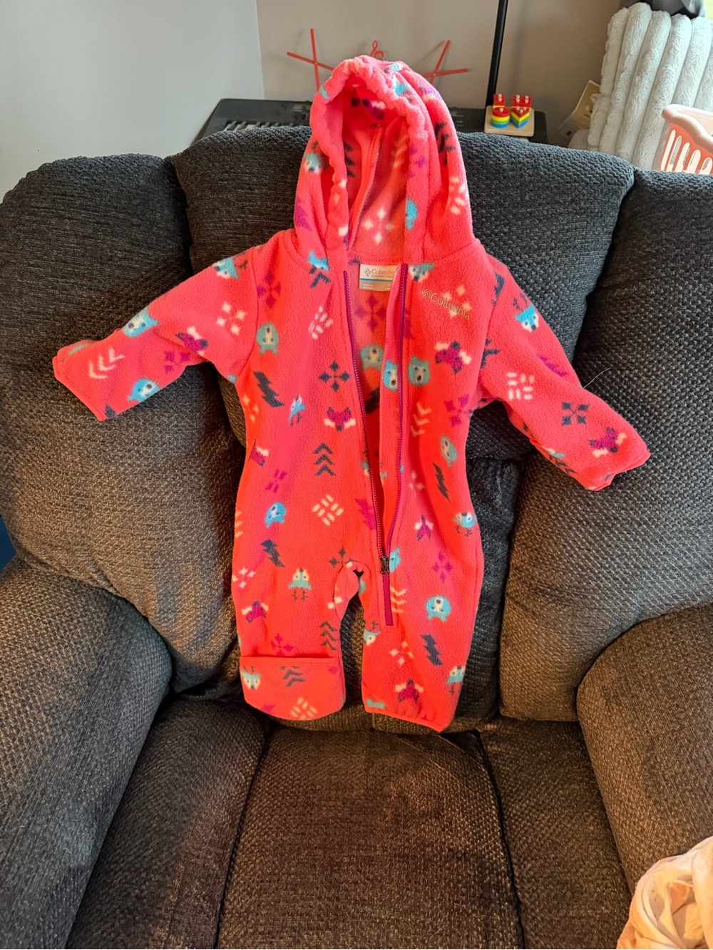Fleece Columbia snowsuit